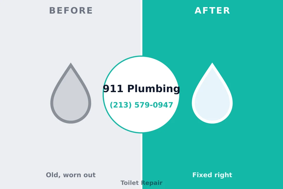 Before and after: plumbing repair University at Buffalo, NY